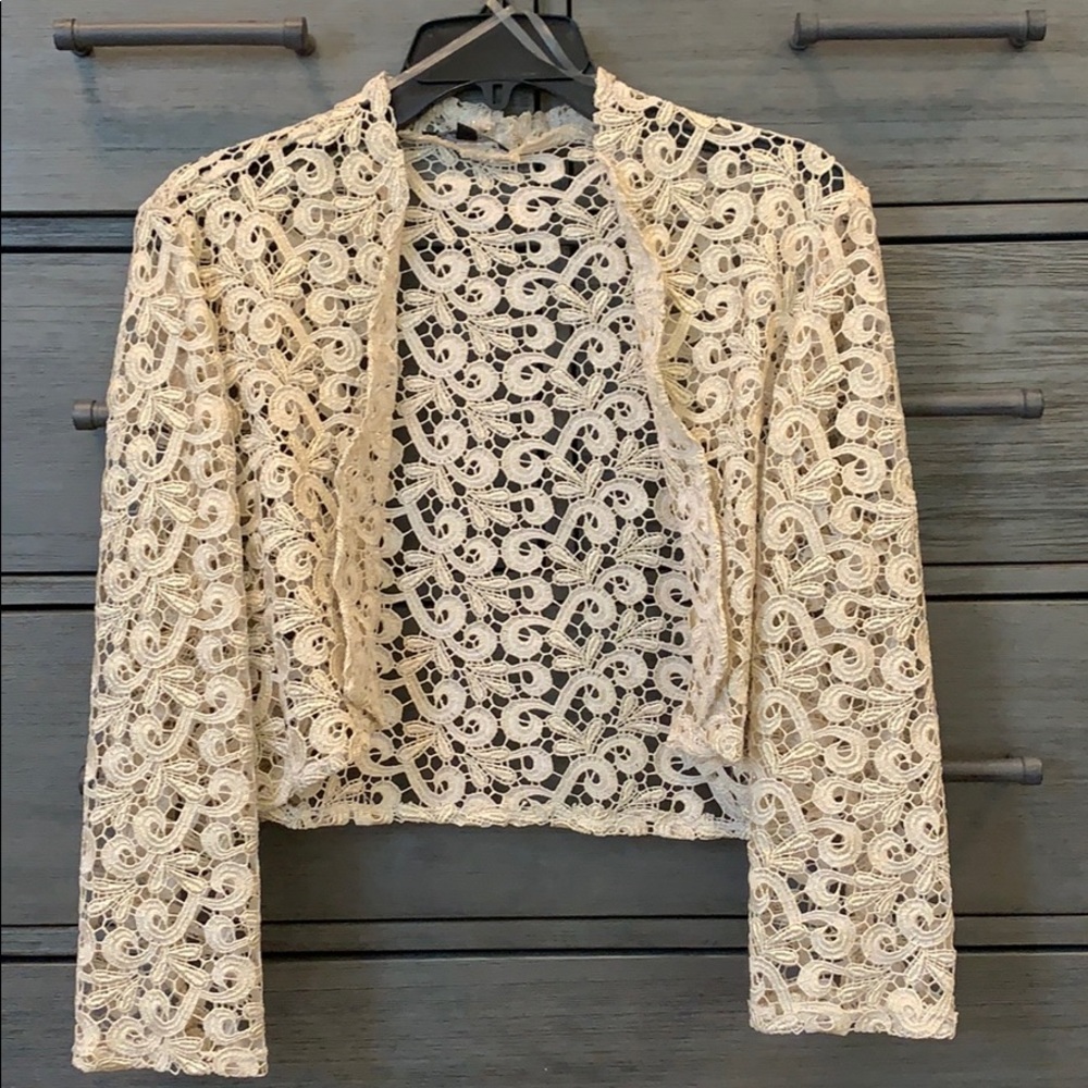 Marina Laced Jacket/Shawl
